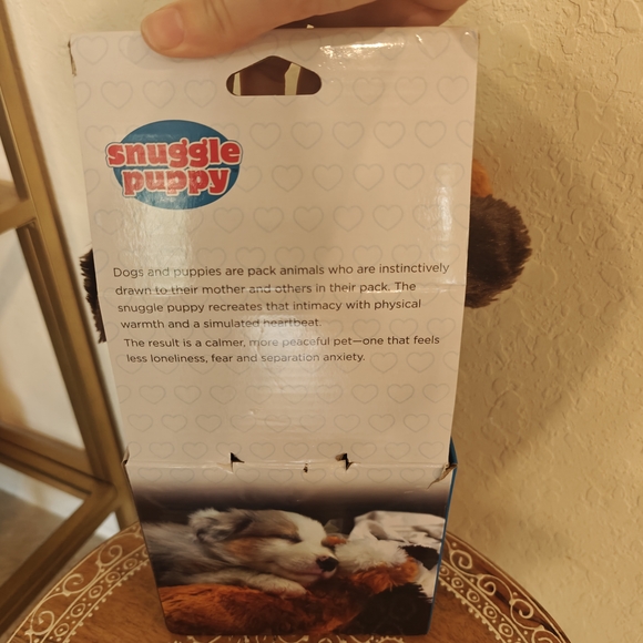 SmartPetLove Snuggle Puppy Heartbeat Stuffed Toy Pet Anxiety Relief - Picture 4 of 6